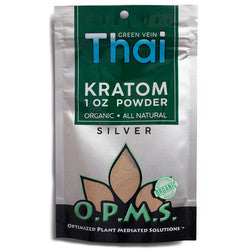 OPMS Kratom Green Vein Thai Powder