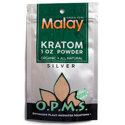 OPMS Kratom Green Vein Malay Powder