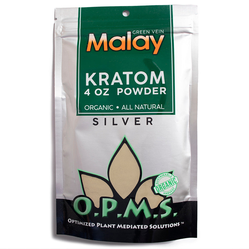 OPMS Kratom Green Vein Malay Powder
