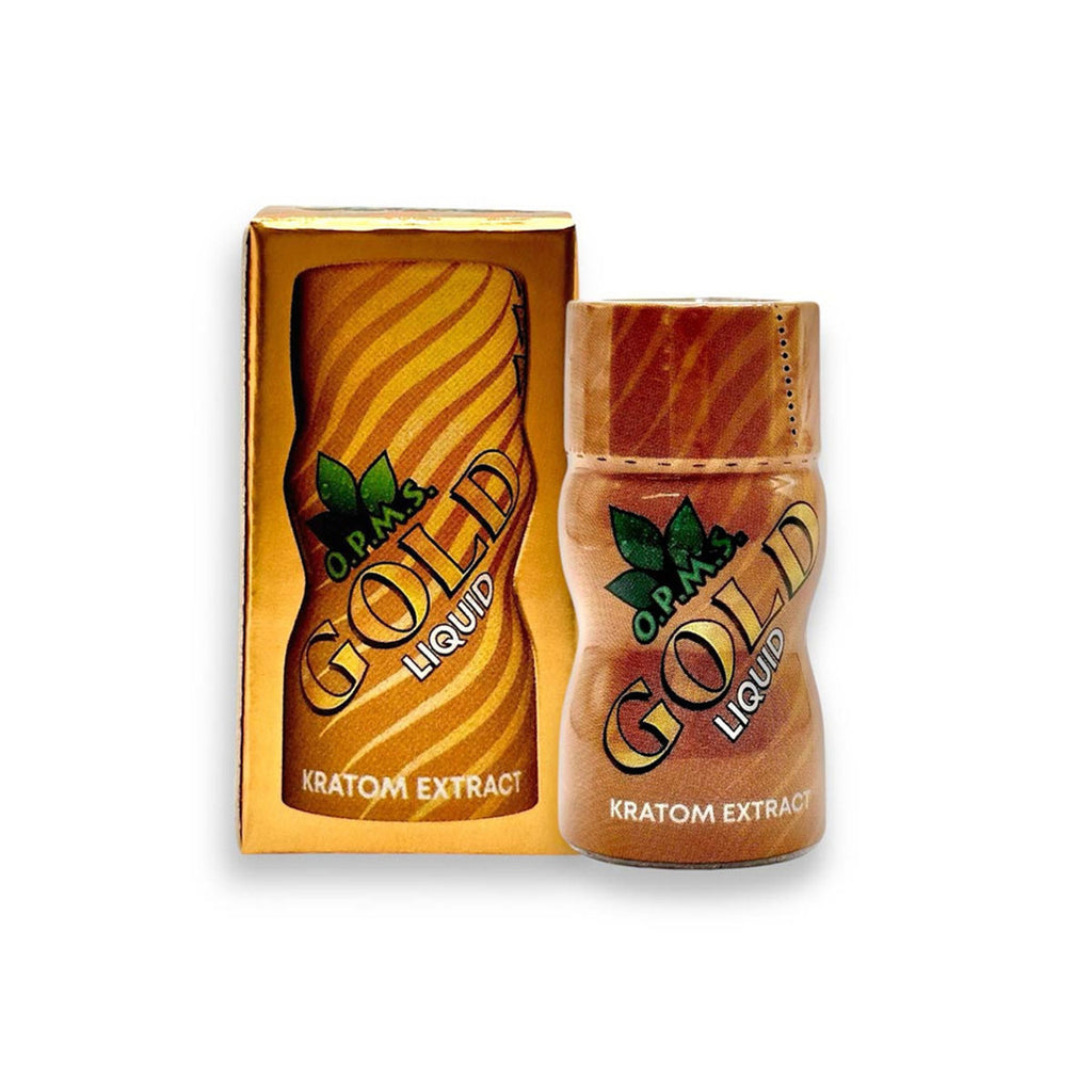 OPMS Gold Liquid Kratom Extract Shot (8ml)
