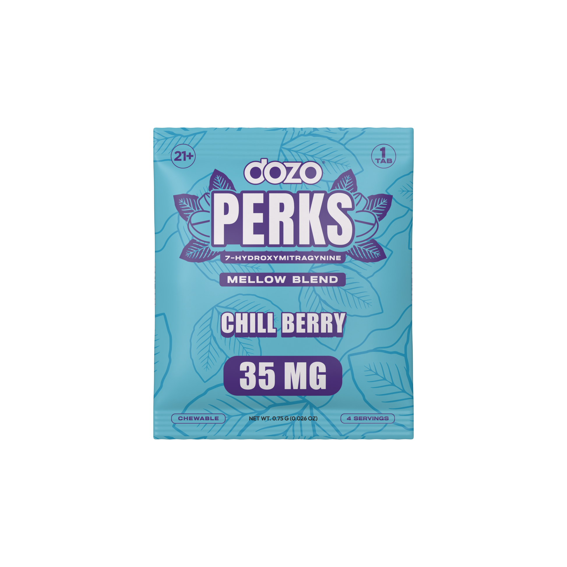 DOZO PERKS 7-HYDROXYMITRAGYNINE - 35 mg