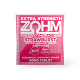 ZOHM Extra Strength 7 OH Tablets Strawburst 40mg Per Tablet