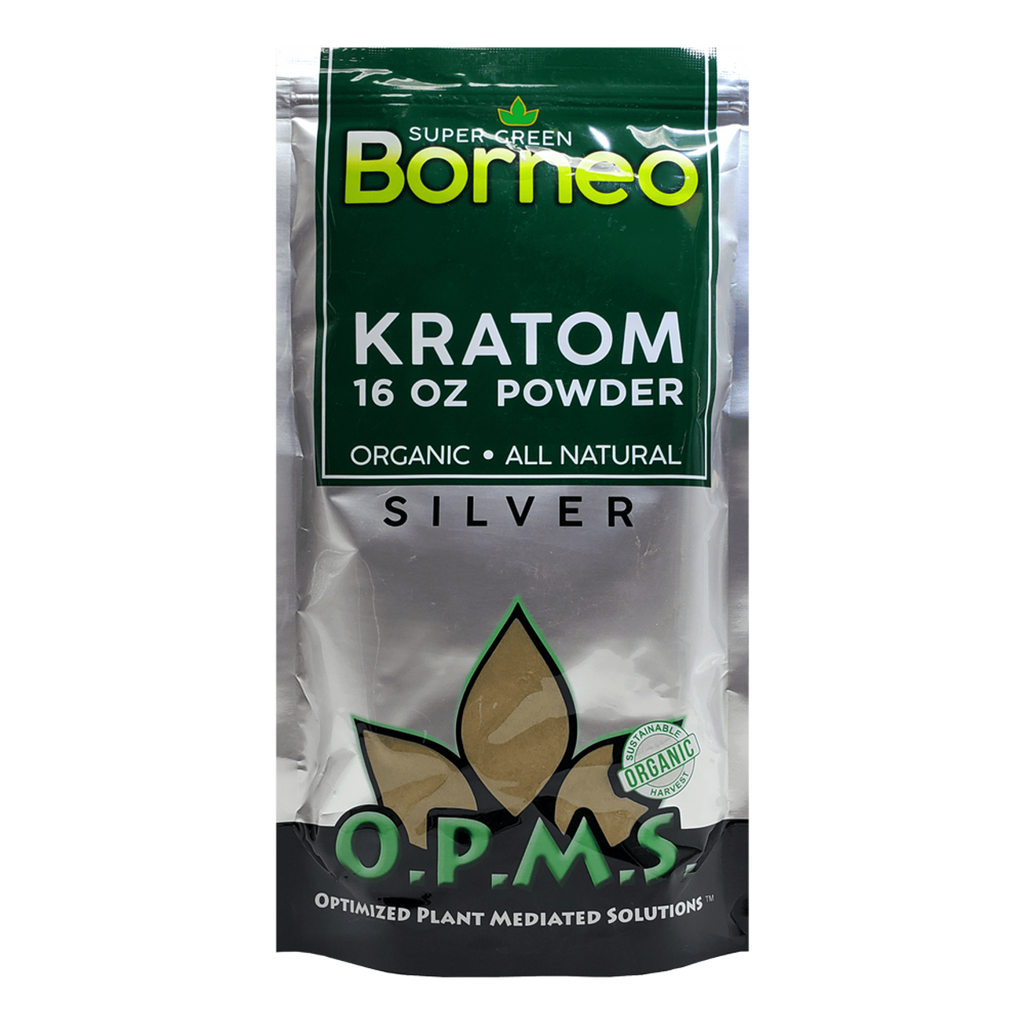 OPMS Kratom Super Green Borneo Powder