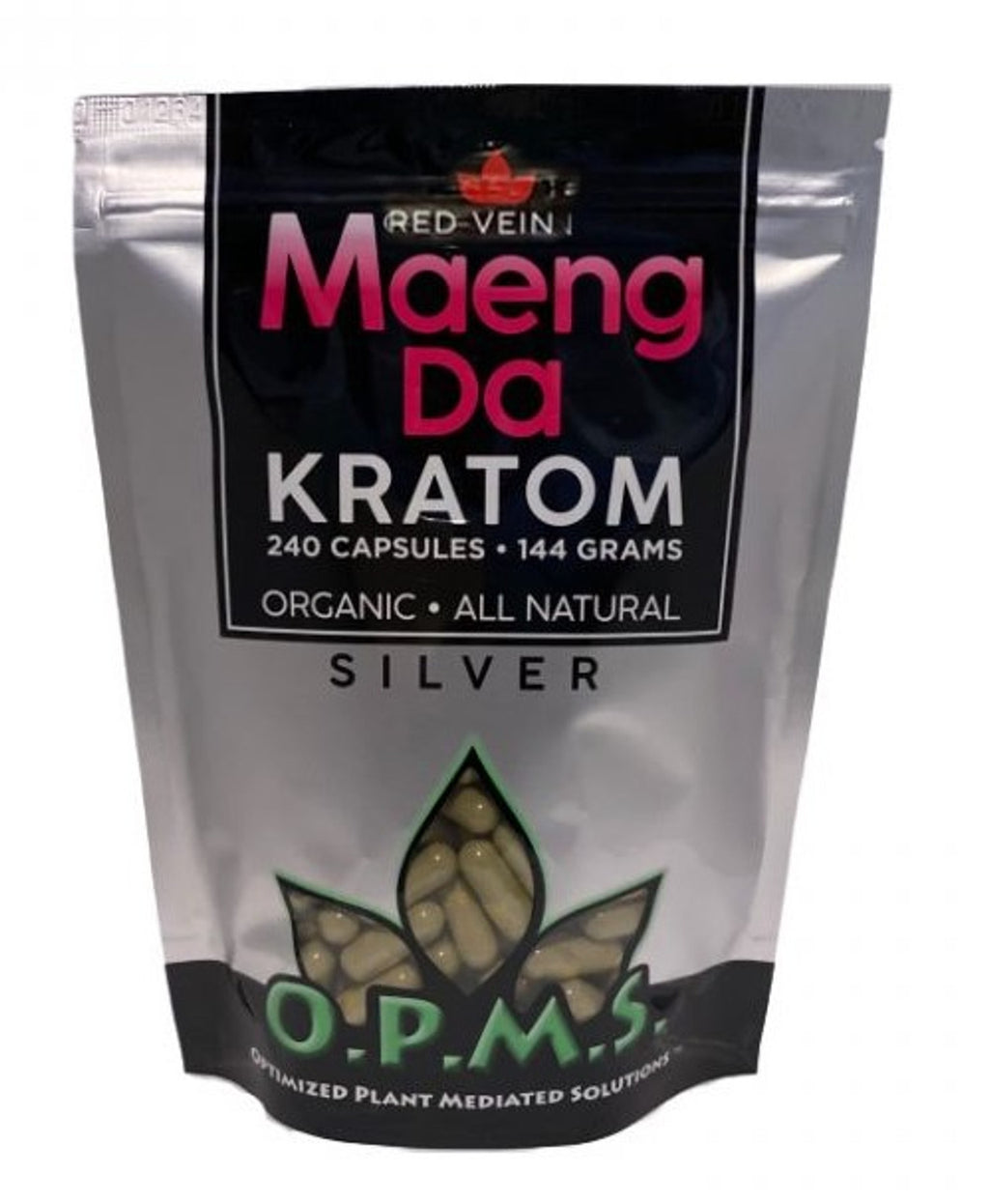 OPMS Red Vein Maeng Da Capsules