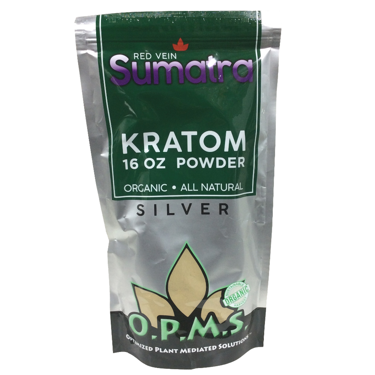OPMS Kratom Red Vein Sumatra Powder